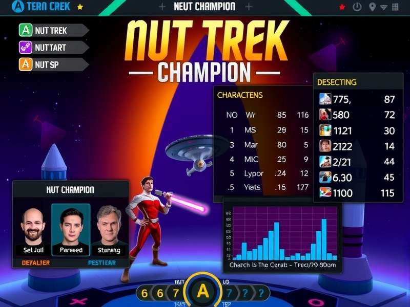 Nut Trek Champion Characters